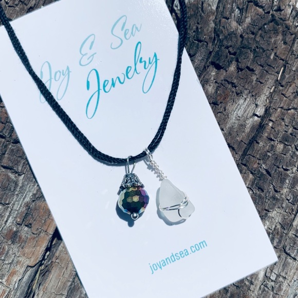 Tranquility Seaglass Choker - Picture 5 of 6